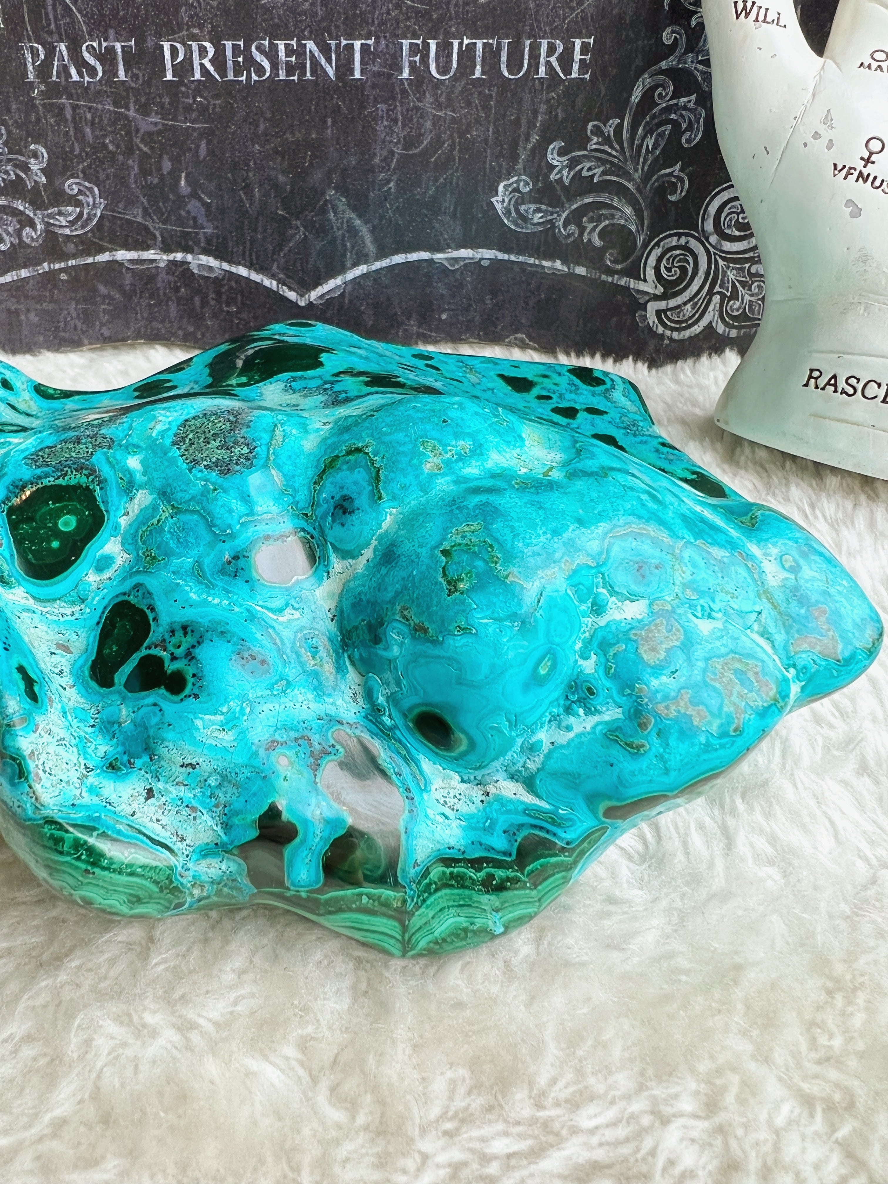 Chrysocolla from Africa K - Earthly Secrets