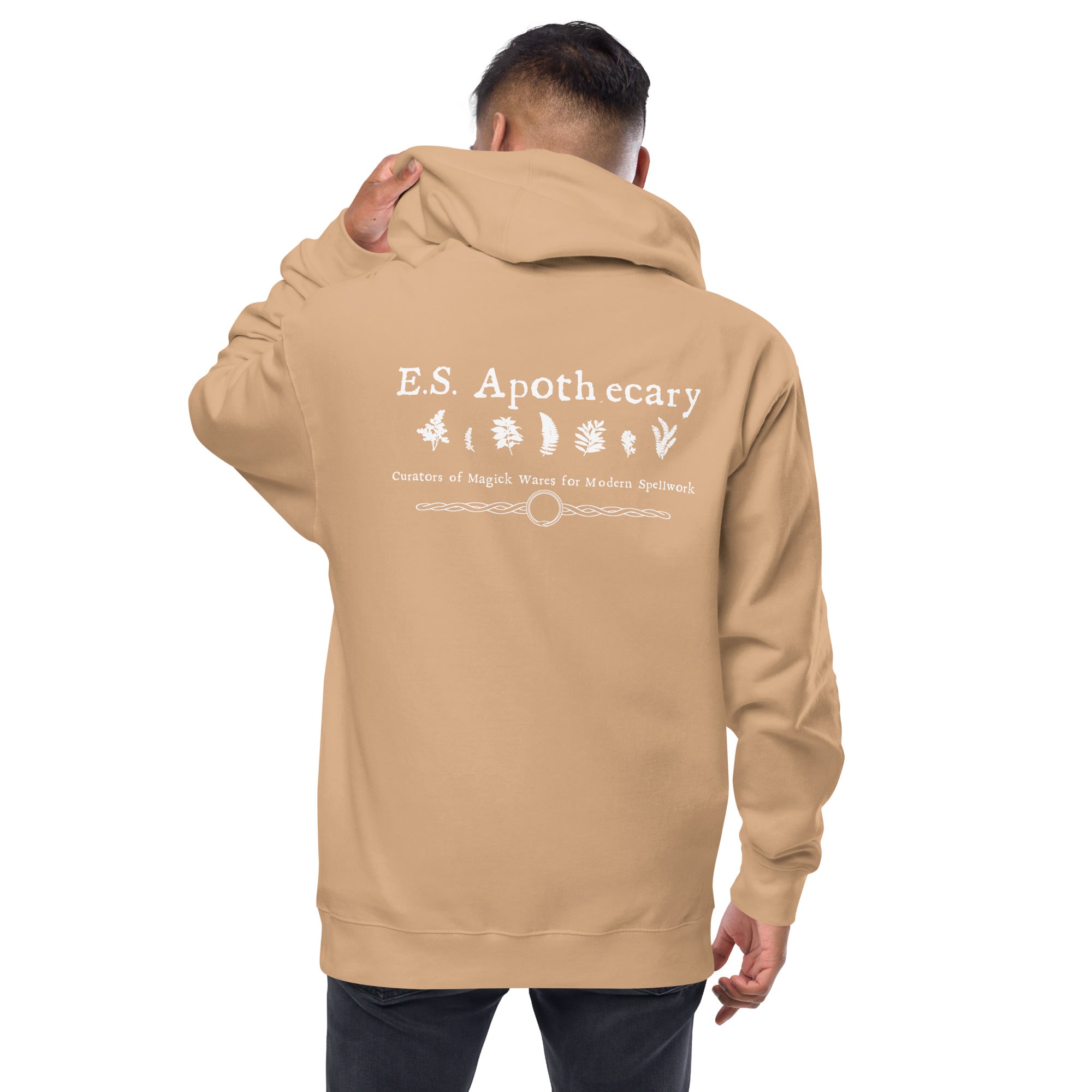 E.S. Apothecary - Unisex fleece zip up hoodie - Earthly Secrets