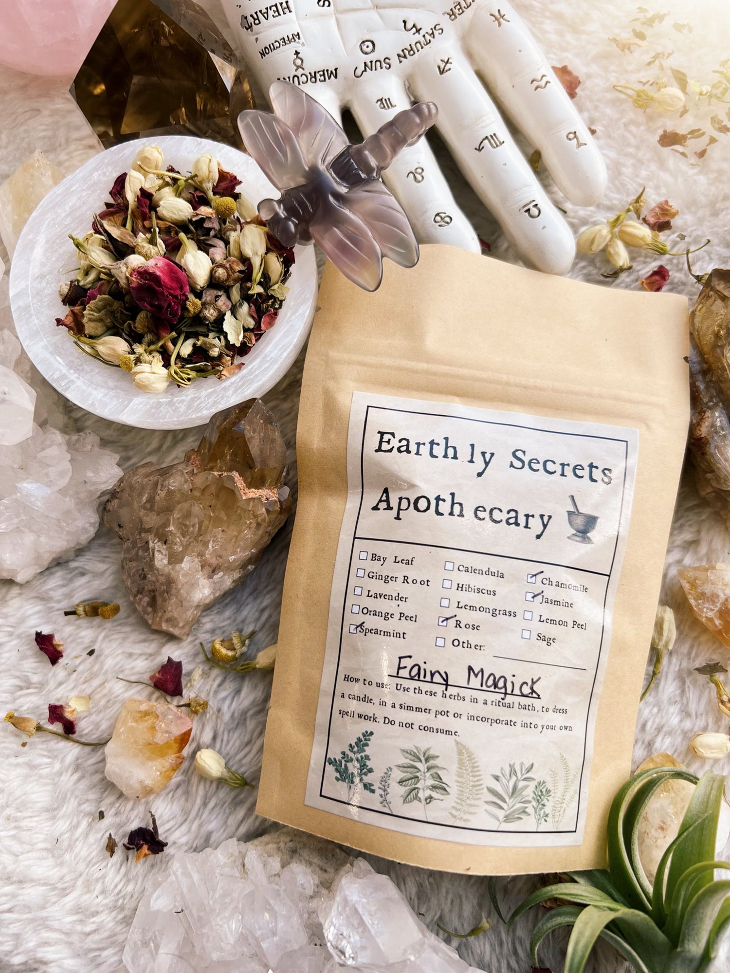Fairy Magick Herbal Blend 1 oz - Earthly Secrets
