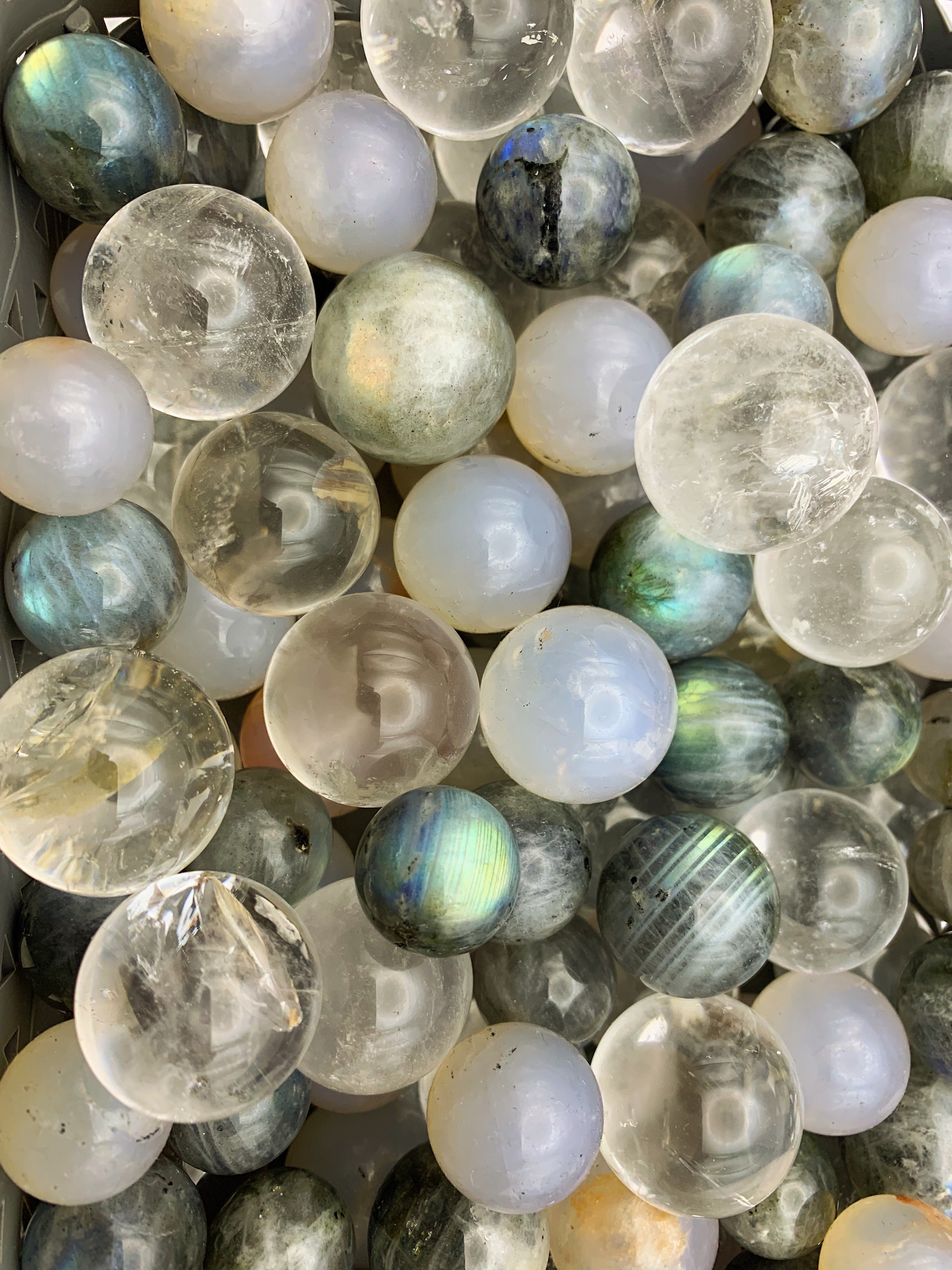 Mini Crystal Spheres (Intuitively Selected) - Earthly Secrets