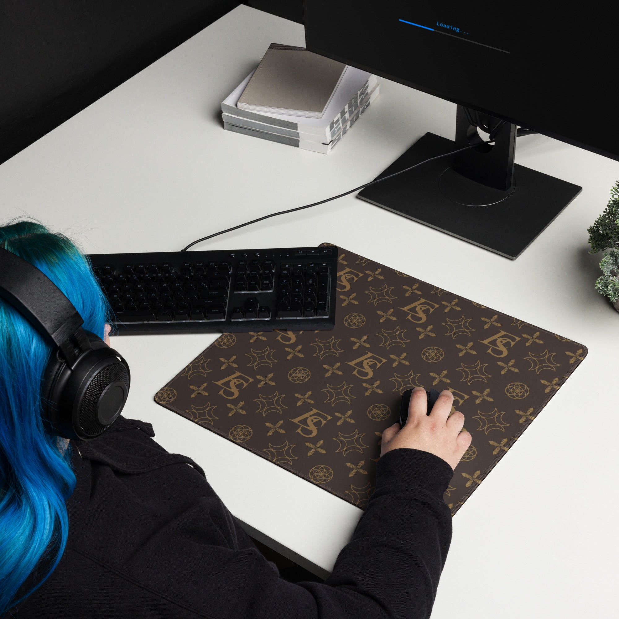 ES Monogram Gaming mouse pad - Earthly Secrets