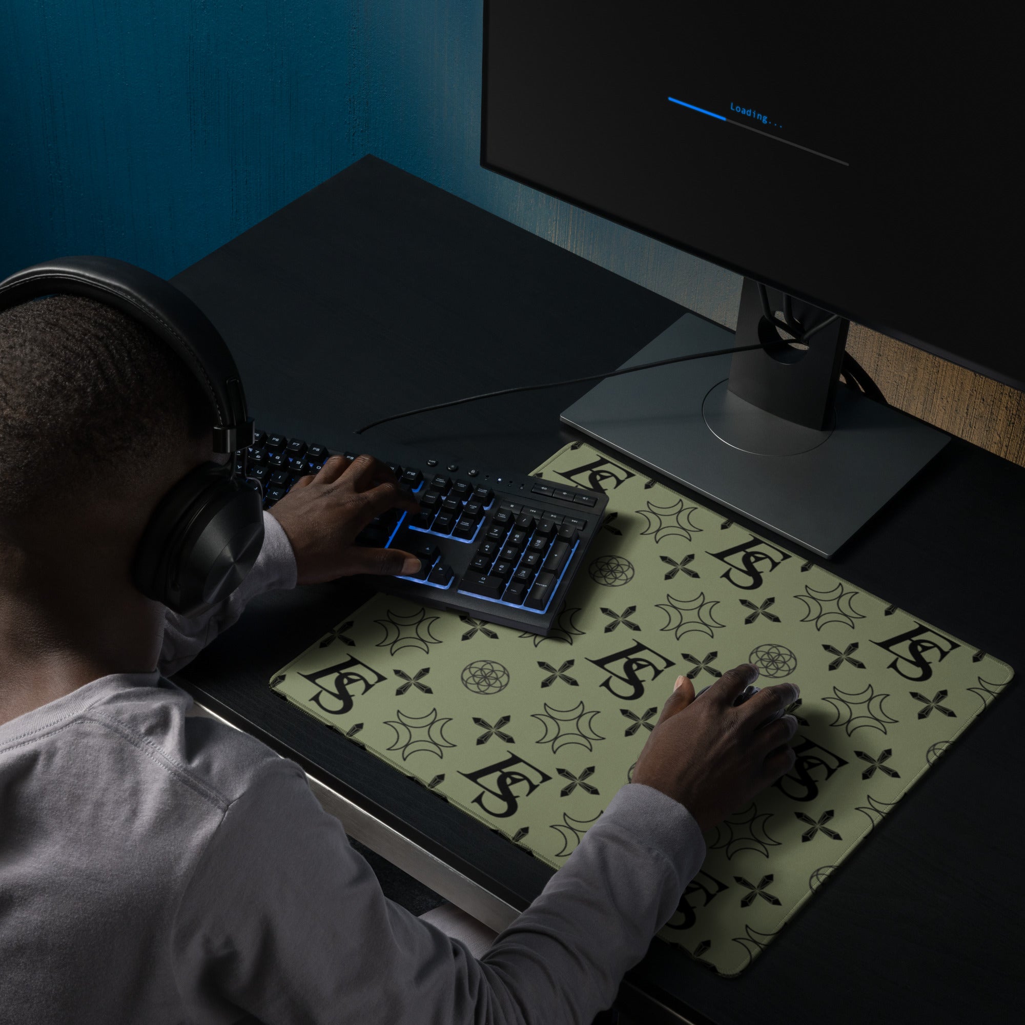 ES Monogram Gaming mouse pad - Earthly Secrets