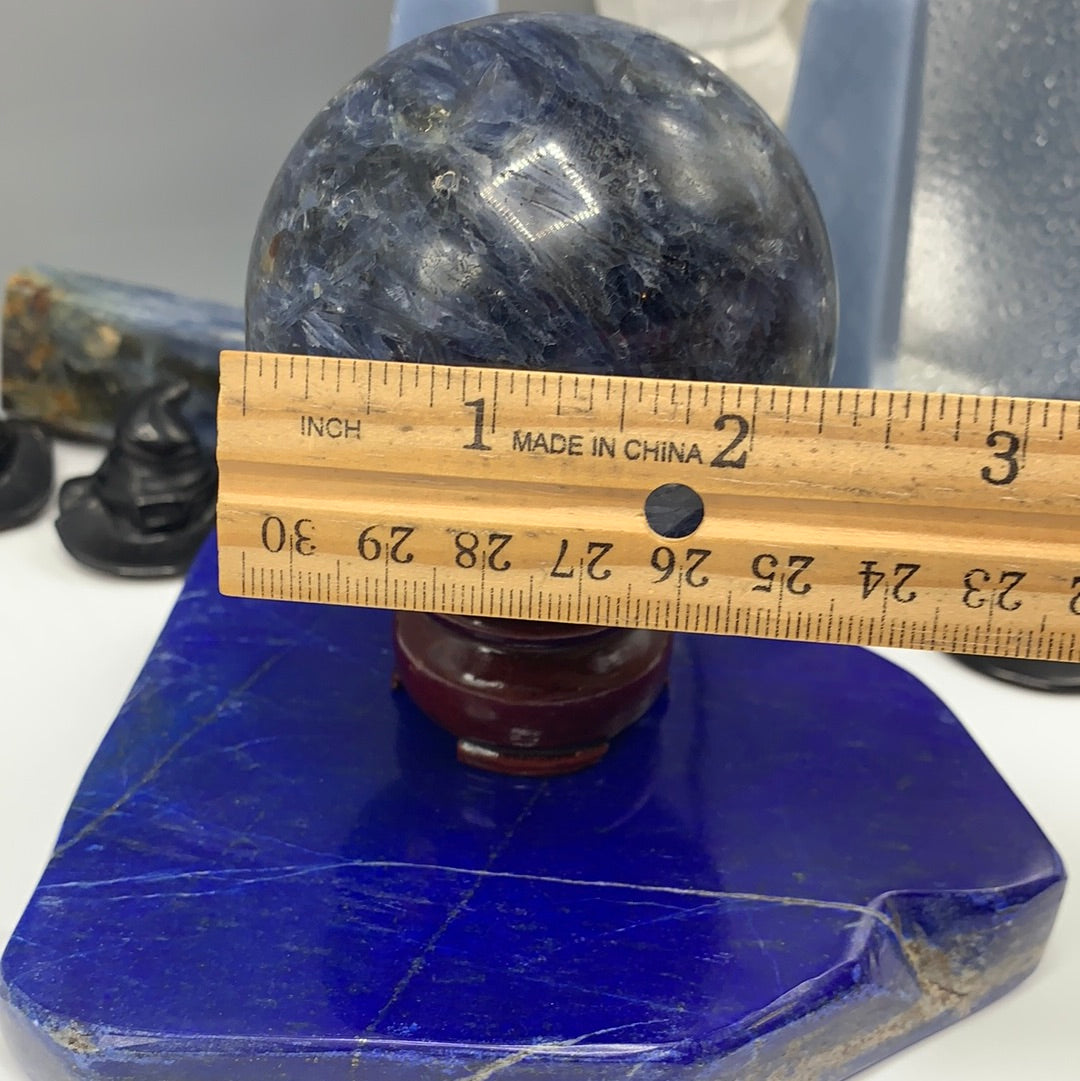 Kyanite sphere WW - Earthly Secrets