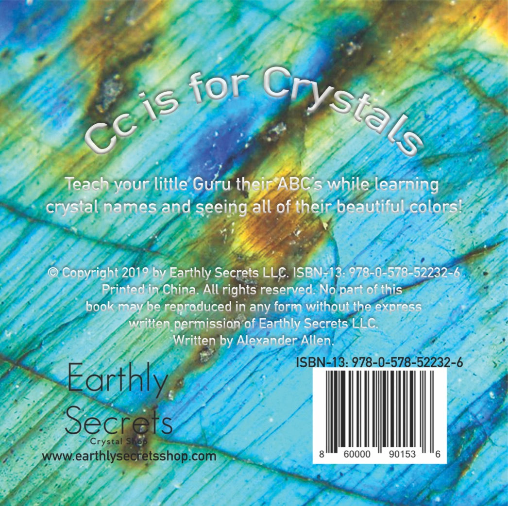 Cc is for Crystals - Board Book - Earthly Secrets